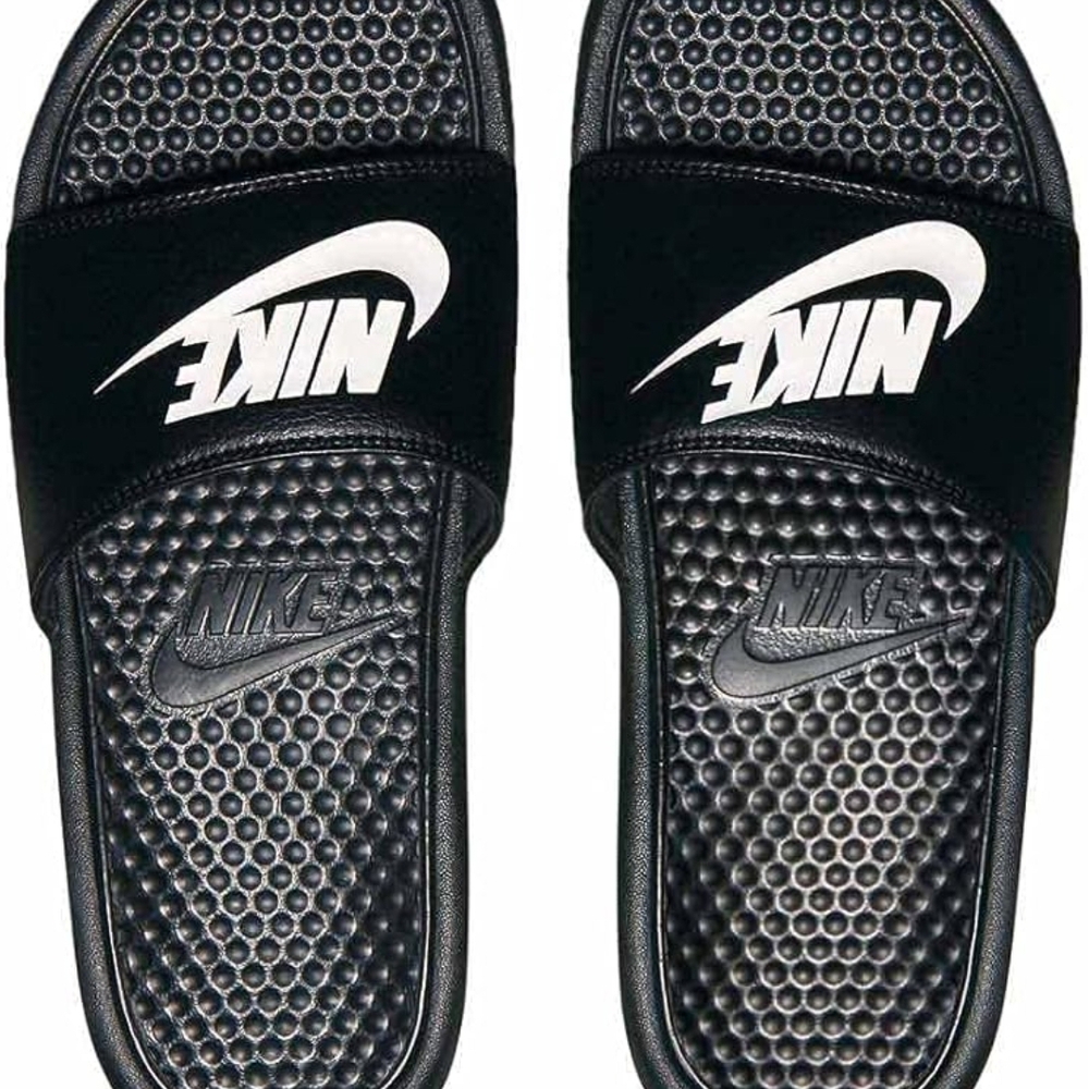 Nike Black and White Logo Slides